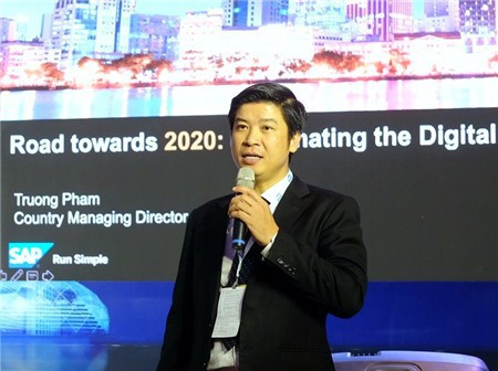 Ông Phạm Thế Trường khi còn là Tổng giám đốc SAP Việt Nam - Ảnh: Hải Đăng
