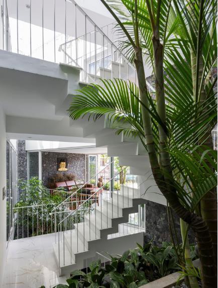 Nhà phố ở Nha Trang gây sốt với thiết kế xanh mướt nhờ những miệt vườn nhỏ - Ảnh 10.