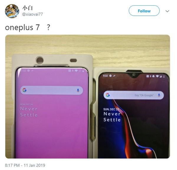 Lộ ảnh đầu tiên về OnePlus 7 với thiết kế gần như không viền, không còn tai thỏ hay giọt nước - Ảnh 2.