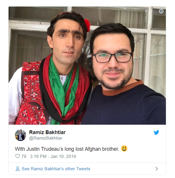 Ca sĩ đám cưới Afghanistan đẹp trai giống hệt thủ tướng Canada - Ảnh 3.