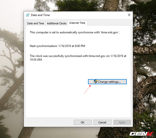 Nguyên nhân và cách khắc phục lỗi thời gian luôn hiển thị sai trên Windows 10 - Ảnh 9.