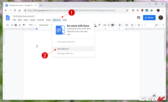 Cách cài đặt và sử dụng tiện ích bổ sung để tăng lực cho Google Docs khi soạn thảo văn bản - Ảnh 2.