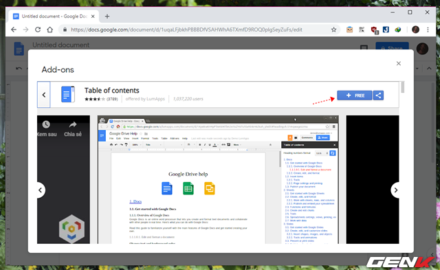 Cách cài đặt và sử dụng tiện ích bổ sung để tăng lực cho Google Docs khi soạn thảo văn bản - Ảnh 4.