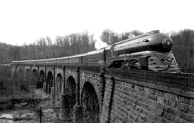 Chào mừng đến thế kỷ 20, khi đầu máy xe lửa có thiết kế đậm chất khoa học viễn tưởng - Ảnh 16.