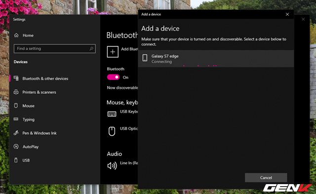 Toàn tập về cách sử dụng Bluetooth để kết nối điện thoại với máy tính chạy Windows 10 - Ảnh 8.