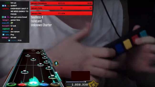 Streamer Guitar Hero chinh phục thành công ca khúc siêu khó, 4 năm chưa ai phá đảo nổi - Ảnh 1.