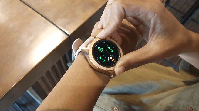 Cận cảnh đồng hồ Samsung Galaxy Watch chính thức tại Việt Nam: kiểu dáng thanh lịch, màu sắc thời trang giá 7 triệu đồng - Ảnh 10.