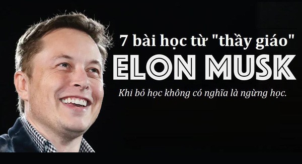 Nếu là giảng viên, đây sẽ là 7 “bài tủ” của Elon Musk: Marketing “0 đồng”, startup là phải ngủ tại văn phòng, chỉ trích là “kim chỉ nam” … - Ảnh 1.