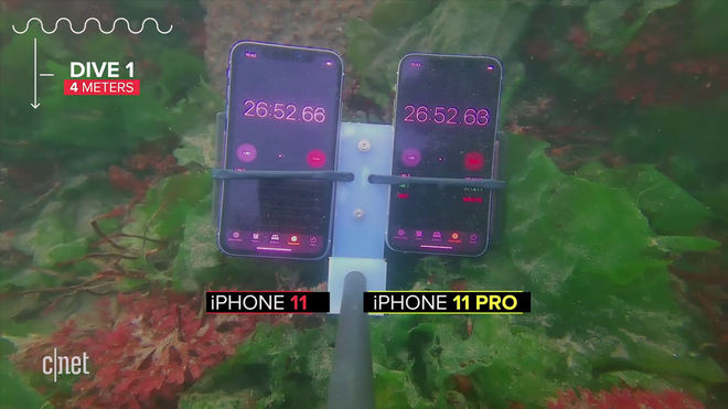 Thử khả năng chống nước của iPhone 11: Ngâm dưới đáy biển sâu 12m trong 30 phút, vẫn sống nhăn răng? - Ảnh 2.