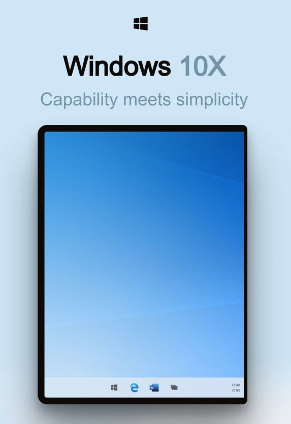 Microsoft tiết lộ những hình ảnh đầu tiên của Windows 10X, sẽ được trang bị cho cả laptop - Ảnh 2.