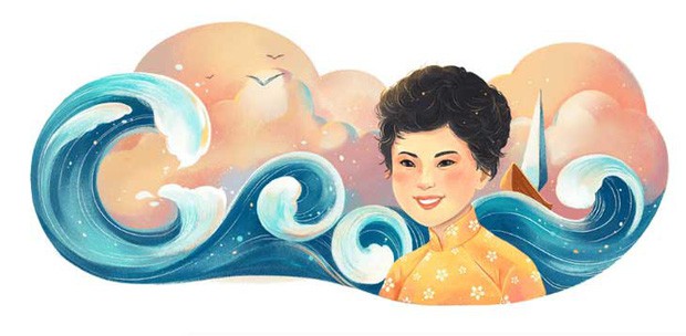 Thêm một danh nhân Việt được tôn vinh trên Google Doodle: Nhà thơ Xuân Quỳnh - Ảnh 1.