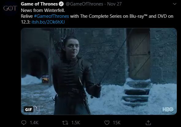 Đăng tweet ẩn ý thả thính fan rồi lại đưa ra thông báo lãng xẹt, Game of Thrones tiếp tục bị ném đá không thương tiếc - Ảnh 4.