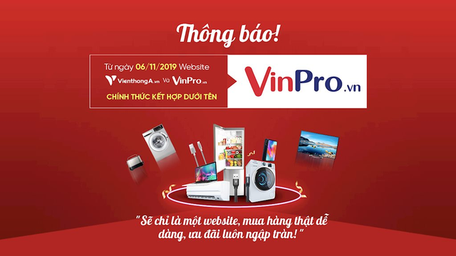 Viễn Thông A dần chuyển sang tên mới VinPro - Ảnh 1.