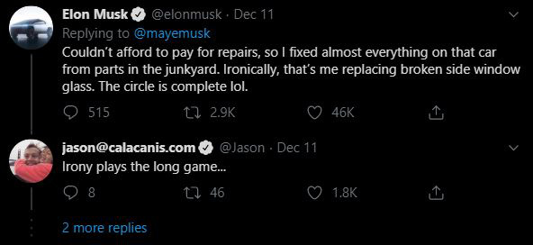 Nghe cư dân mạng bảo con trai không biết gì về ô tô, mẹ Elon Musk đăng ảnh ông đang sửa cửa kính ô tô từ tận 24 năm trước - Ảnh 2.