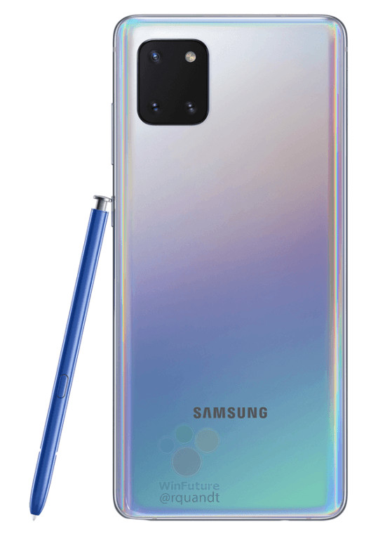 Rò rỉ hình ảnh Samsung Galaxy Note 10 Lite với cụm camera hình chữ nhật - Ảnh 3.