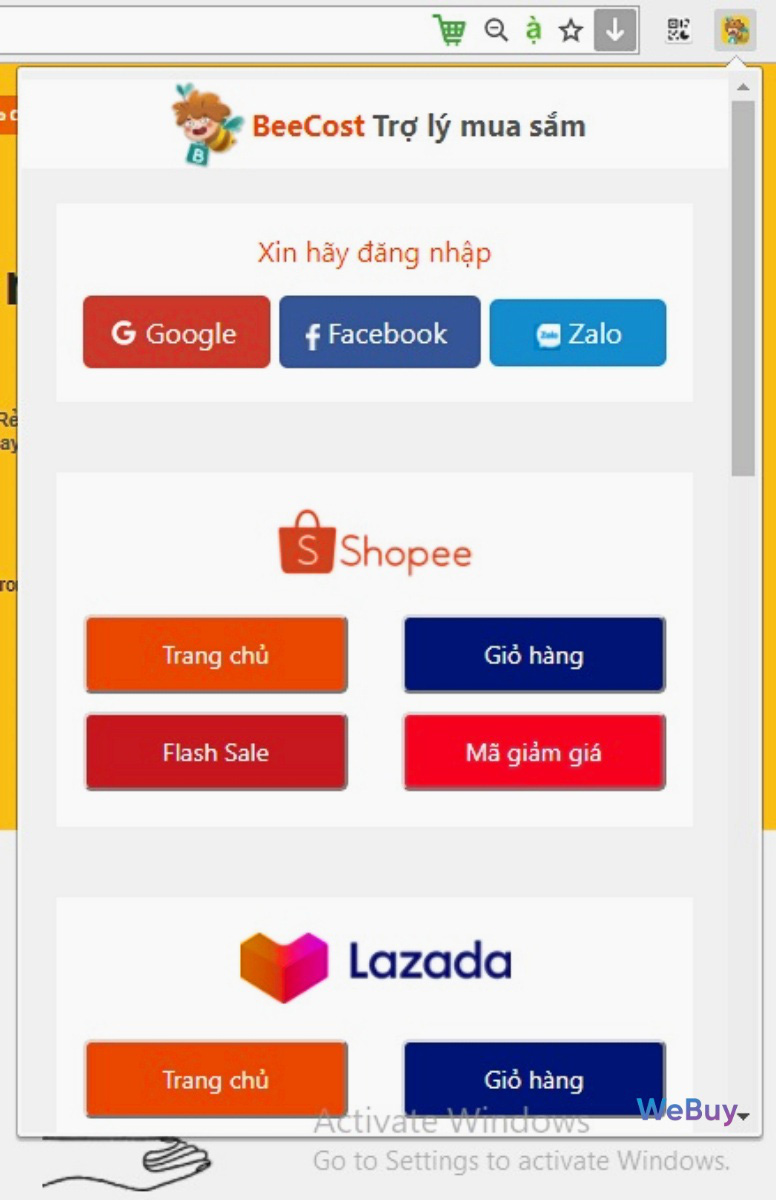 D&ugrave;ng thử extension &ldquo;trợ l&yacute; mua sắm&rdquo; BeeCost: so s&aacute;nh gi&aacute; sản phẩm giữa c&aacute;c s&agrave;n TMĐT, tự t&igrave;m m&atilde; giảm gi&aacute; - Ảnh 5.