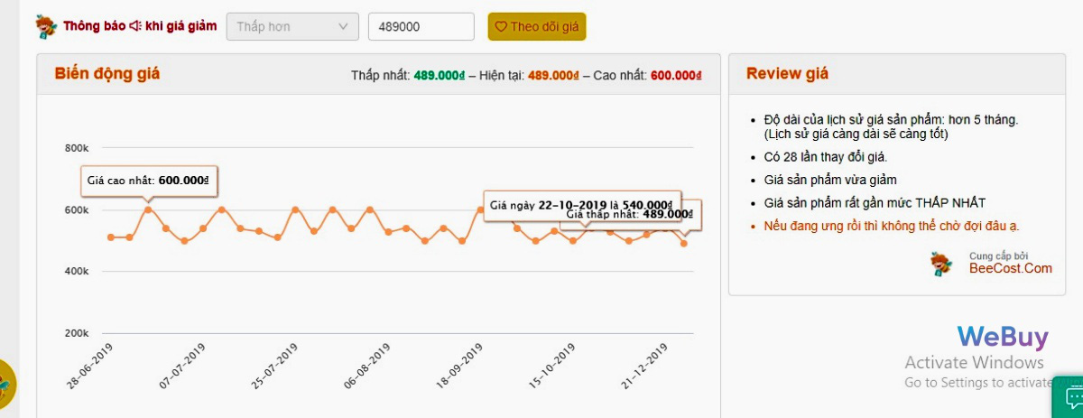 D&ugrave;ng thử extension &ldquo;trợ l&yacute; mua sắm&rdquo; BeeCost: so s&aacute;nh gi&aacute; sản phẩm giữa c&aacute;c s&agrave;n TMĐT, tự t&igrave;m m&atilde; giảm gi&aacute; - Ảnh 9.
