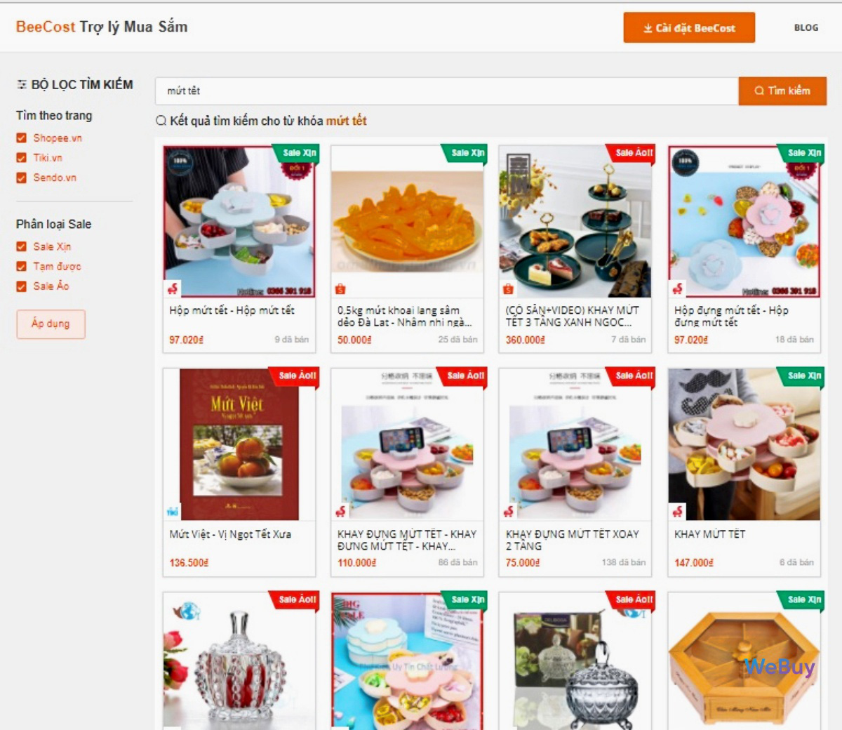 D&ugrave;ng thử extension &ldquo;trợ l&yacute; mua sắm&rdquo; BeeCost: so s&aacute;nh gi&aacute; sản phẩm giữa c&aacute;c s&agrave;n TMĐT, tự t&igrave;m m&atilde; giảm gi&aacute; - Ảnh 2.