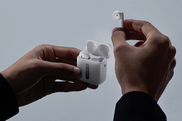 OPPO ra mắt tai nghe Enco Free: Thiết kế giống AirPods, giá 2.3 triệu đồng - Ảnh 1.