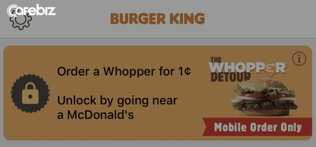 Chiến dịch “troll” đối thủ của Burger King: Biến 14.000 cửa hàng McDonald’s thành điểm đặt món giảm giá - Ảnh 2.