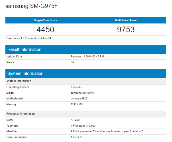 Samsung Galaxy S10 bản 12GB RAM 1TB xuất hiện trên Geekbench và AnTuTu với hiệu suất ấn tượng - Ảnh 2.