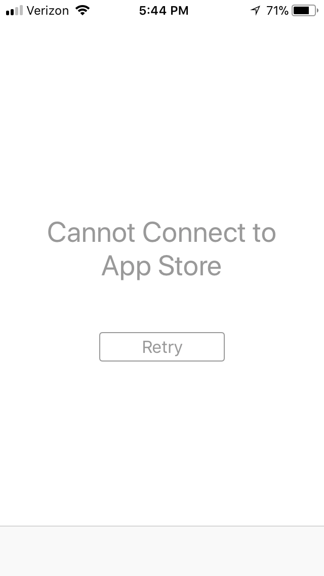 Nhiều người dùng iOS phàn nàn không truy cập được App Store - Ảnh 1.