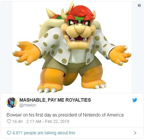 Nintendo bổ nhiệm ông Bowser “trùm cuối trong Mario” làm Chủ tịch cấp cao mới - Ảnh 3.