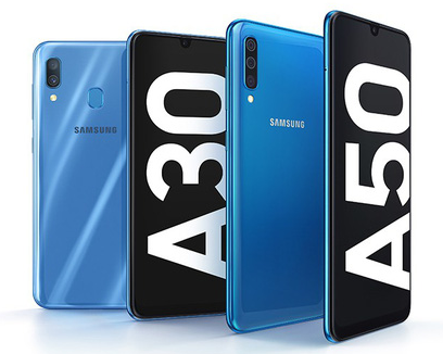 Samsung trình làng Galaxy A50, Galaxy A30, màn hình Infinity-U, 3 camera sau, cảm biến vân tay dưới màn hình - Ảnh 1.