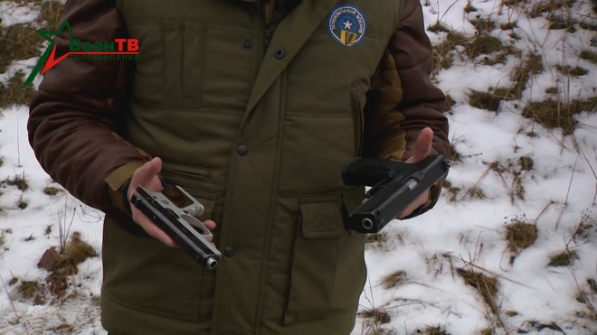 [Vietsub] Đôi nét về súng ngắn mỏng nhất thế giới của đặc nhiệm Belarus - Ảnh 2.