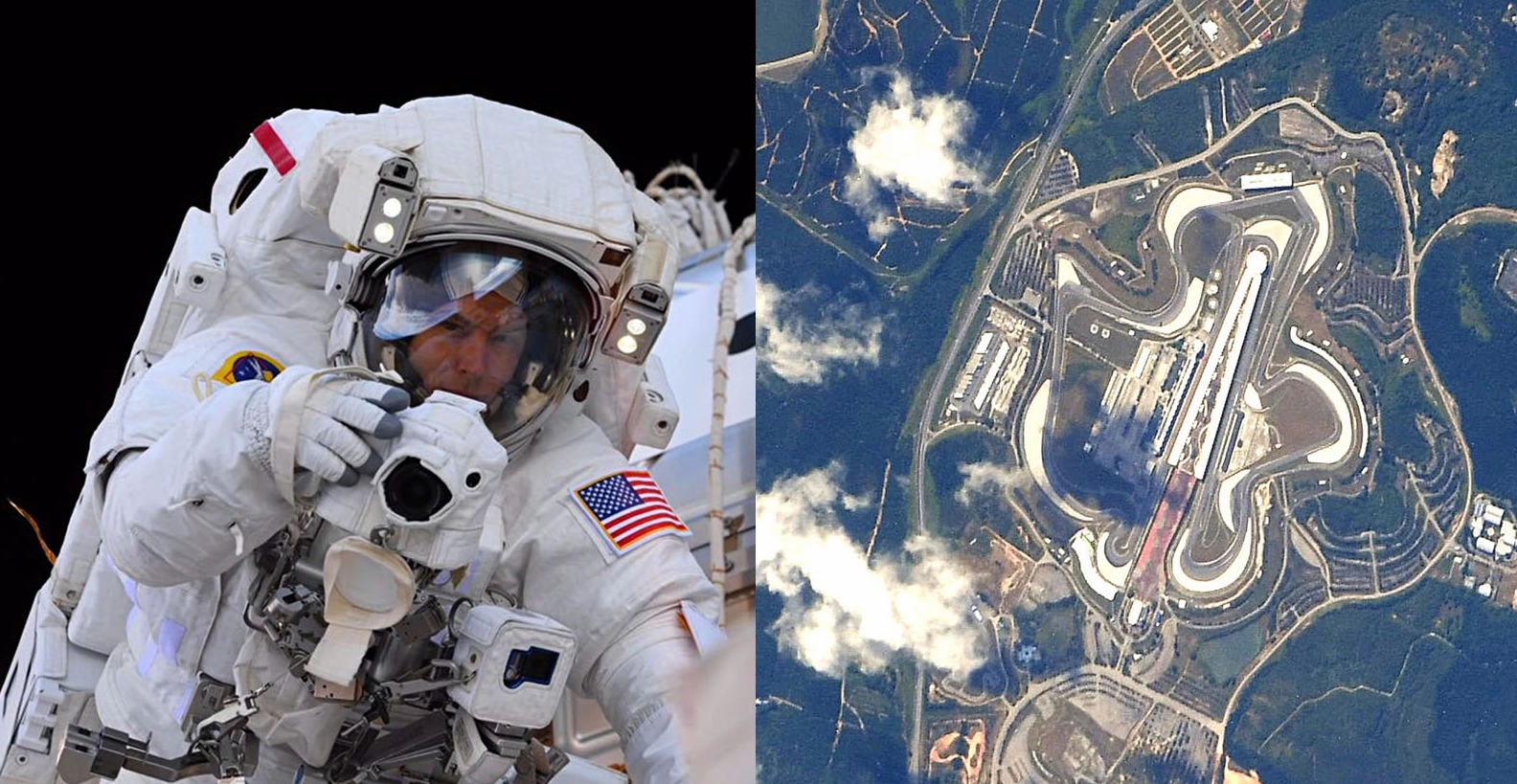 Phi hành gia NASA mang máy ảnh DSLR lên vũ trụ chụp đường đua, kết ...