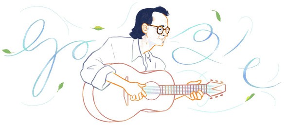 Google Doodle vinh danh sinh nhật lần thứ 80 của cố nhạc sĩ Trịnh Công Sơn - Ảnh 1.