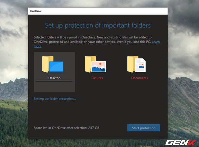 Cách kích hoạt tính năng Folder Protection trong OneDrive của Windows 10 - Ảnh 7.
