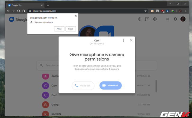 Google chính thức đưa đối thủ của FaceTime lên nền web, và đây là cách sử dụng - Ảnh 7.