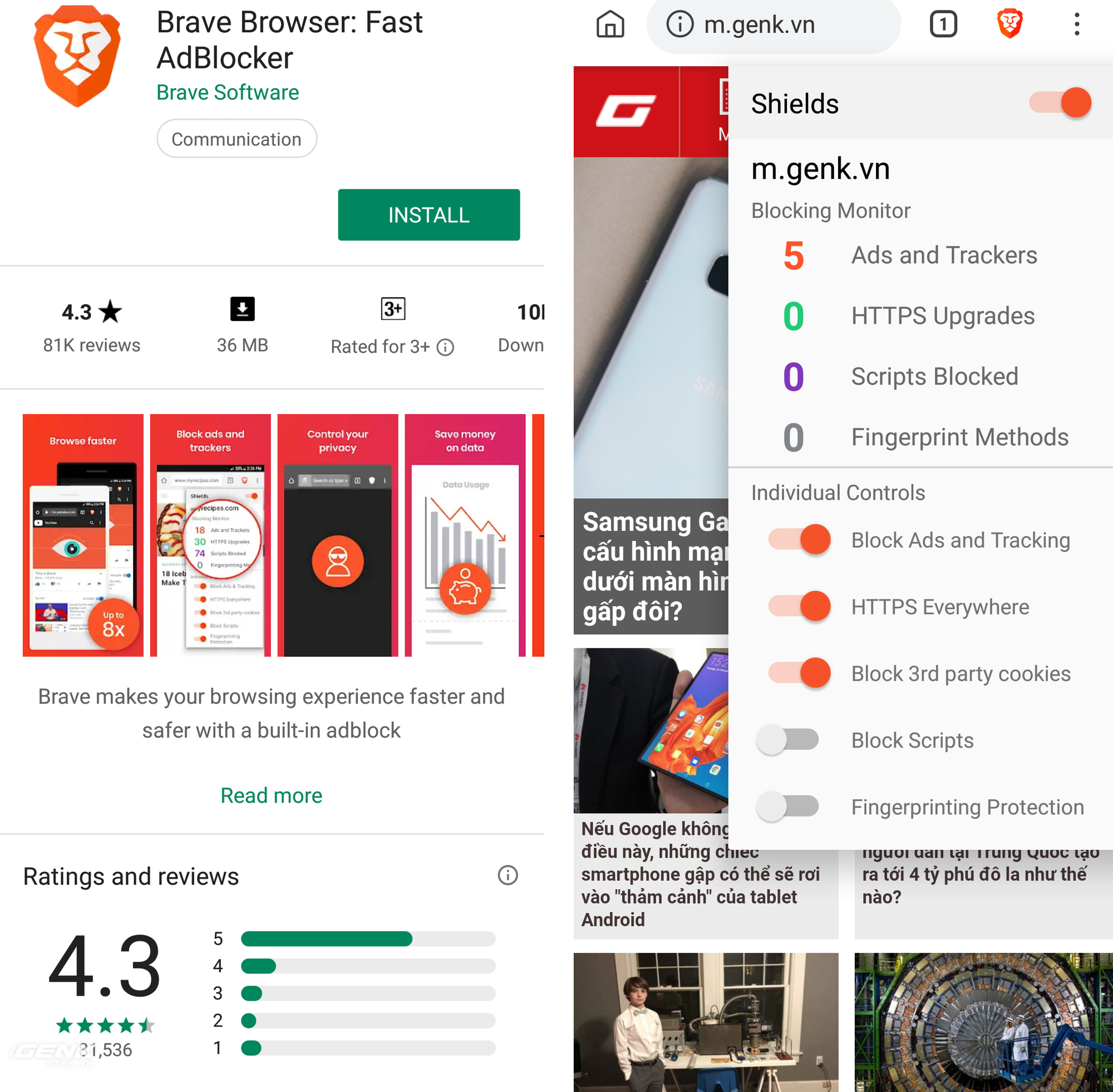 Đánh giá trình duyệt web Brave - Phiên bản Google Chrome dành cho người dùng Internet thực sự hardcore - Ảnh 21. Đánh giá trình duyệt web Brave - Phiên bản Google Chrome dành cho người dùng Internet thực sự hardcore - Ảnh 21.