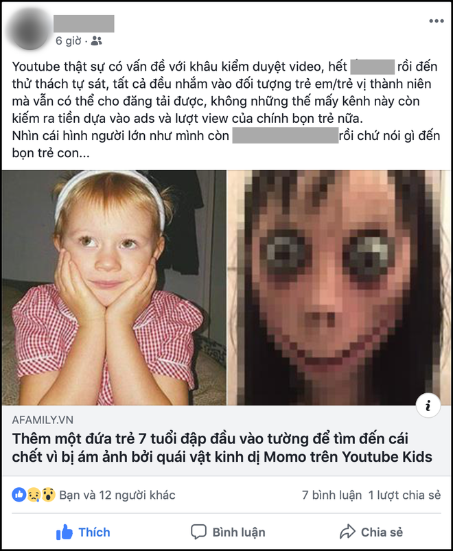 Bố mẹ Việt bất an, liên tục kêu gọi cảnh giác khi Thử thách Momo quá đáng sợ xuất hiện trong các video hoạt hình quen thuộc của con - Ảnh 5.