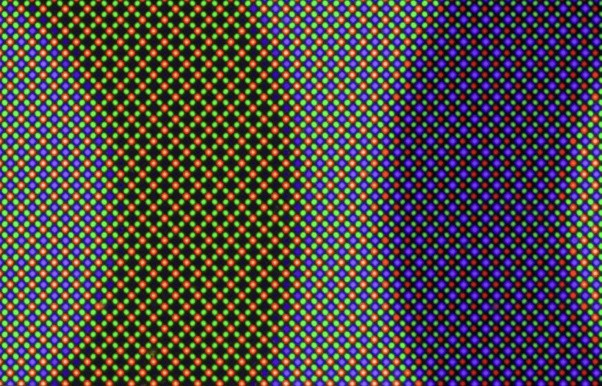 Hình ảnh macro của màn hình OLED cho thấy vì sao cảm biến vân tay quang học thua rất xa cảm biến siêu âm - Ảnh 1.