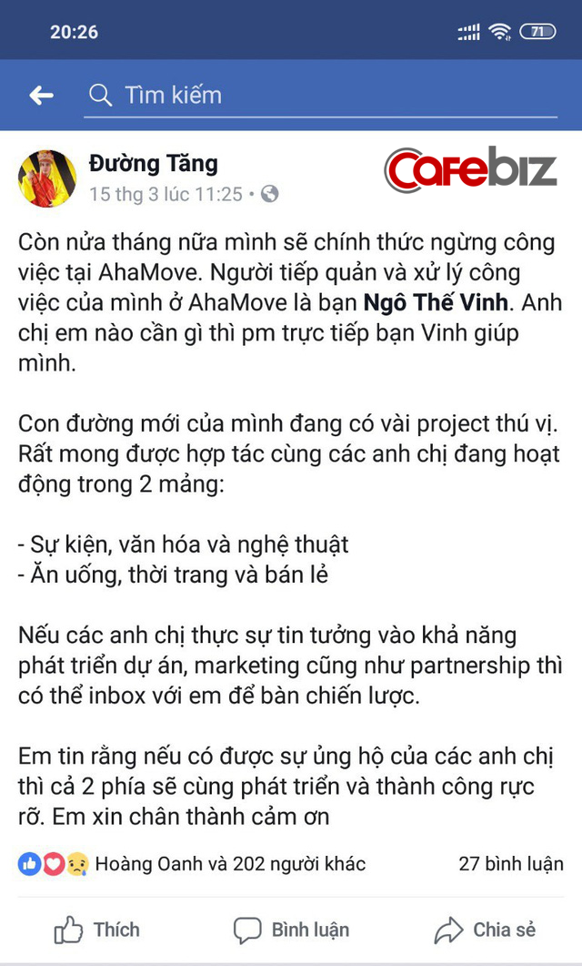  Sau Go-Viet, ứng dụng giao hàng Việt Ahamove cũng thay CEO, phải chăng các startup đã quá mệt trước cơn bão lấy tiền đè người của Grab? - Ảnh 2.