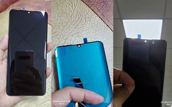 Huawei P30 Pro lộ ảnh mặt trước, rãnh waterdrop siêu nhỏ, màn hình cong tràn hai cạnh giống thiết kế của Samsung - Ảnh 1.