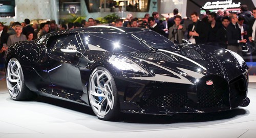 Cận cảnh siêu xe đắt nhất thế giới Bugatti La Voiture Noire giá 450 tỷ VNĐ chưa thuế, chỉ có đúng 1 chiếc trên thế giới và đã có người mua - Ảnh 4.