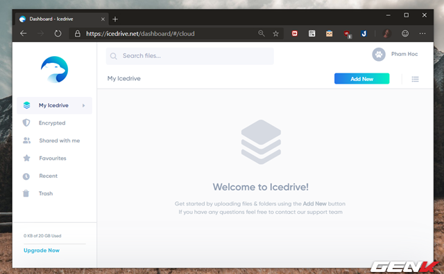Dùng thử Icedrive, dịch vụ lưu trữ đám mây rất dễ sử dụng với 20GB không gian lưu trữ miễn phí - Ảnh 3.