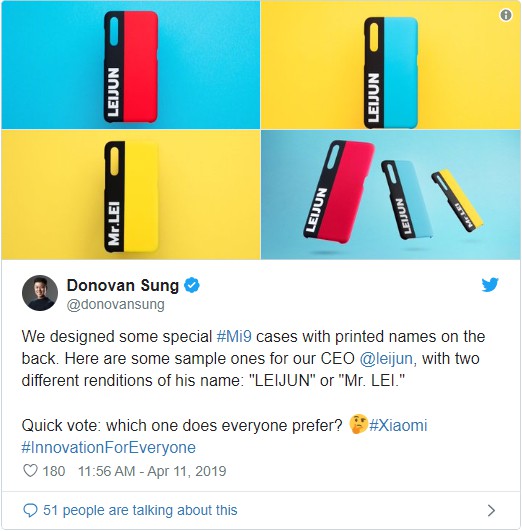 Xiaomi ra mắt ốp lưng in tên chính vị CEO của mình - Ảnh 2.