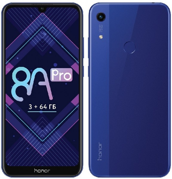 Honor 8A Pro ra mắt: Chip Helio P35, RAM 3GB, thêm cảm biến vân tay ở mặt lưng, giá 5 triệu đồng - Ảnh 2.