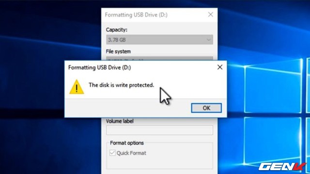 Cách format lại USB bị lỗi “write protected” để tiếp tục sử dụng - Ảnh 1.