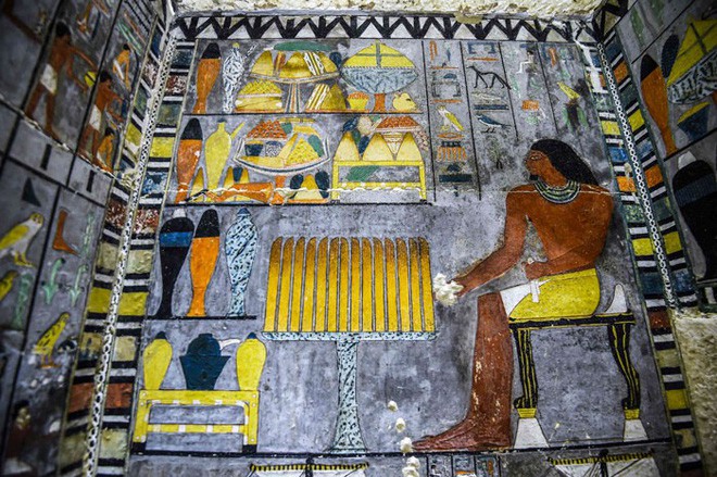 Khai quật 2 lăng mộ Ai Cập kỳ lạ nhất lịch sử: sau 4000 năm mà nước sơn vẫn còn như mới - Ảnh 5.