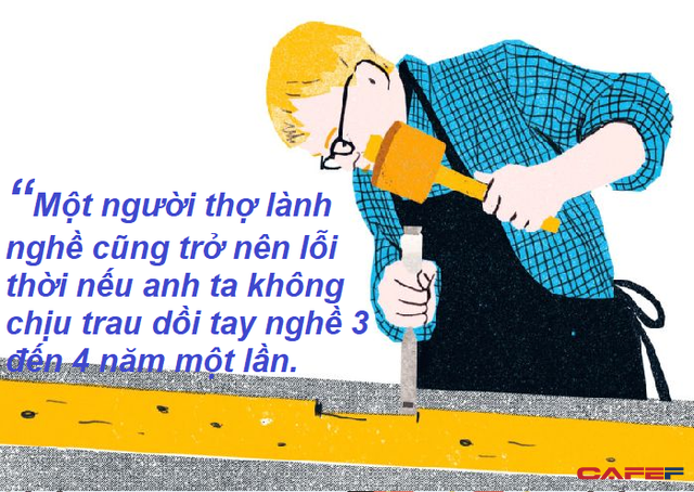 Đến kiến thức cũng có hạn sử dụng, sớm thỏa mãn với bản thân là tự biến mình thành cỗ máy già nua lỗi thời: Không đổi mới liên tục bạn sẽ mãi đừng bên lề cuộc sống, muôn đời không thể thành công - Ảnh 1.