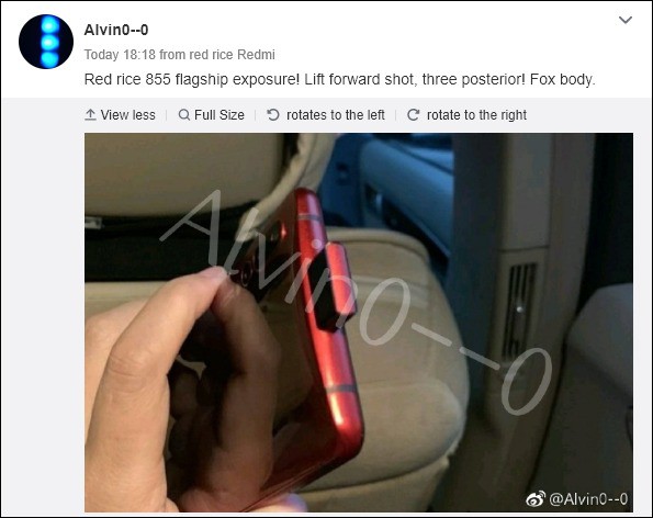 Redmi Pro 2 lộ ảnh thực tế với camera selfie thò thụt, chạy chip Snapdragon 855 - Ảnh 1.