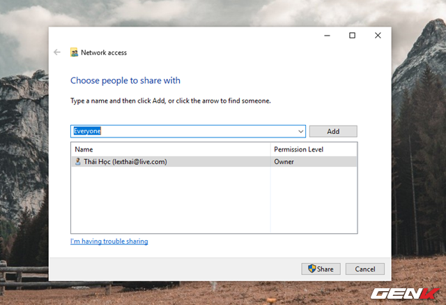 Mẹo chia sẻ nhanh dữ liệu ngay từ File Explorer trên Windows 10 - Ảnh 13.
