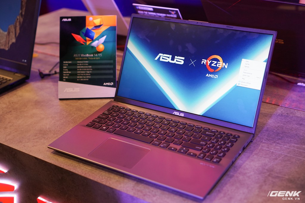 ASUS giới thiệu loạt laptop sử dụng vi xử lý AMD Ryzen Mobile với mức