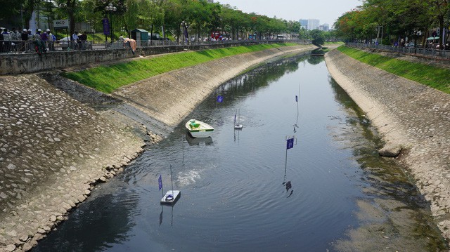 Khởi động dự án làm sạch sông Tô Lịch bằng công nghệ Nhật Bản - Ảnh 9.