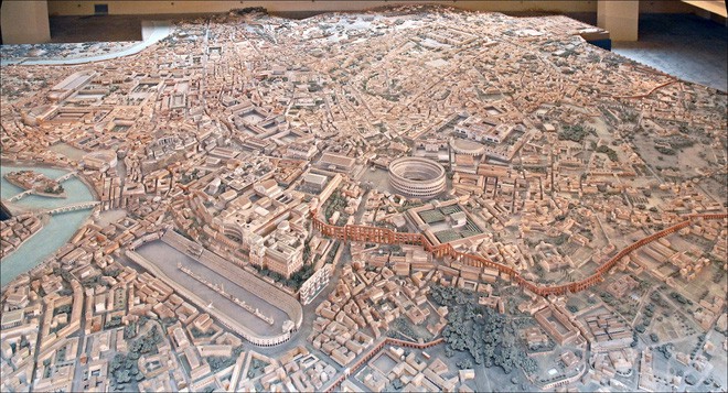 Tuyệt thế kỳ công: Mất 38 năm để hoàn thiện mô hình thành Rome cổ đại tỷ lệ 1:250 - Ảnh 2.
